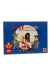 Cafe International | Mattel 1989 | Brettspiel Gesellschaftsspiel | Vollständig