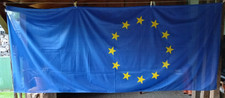 EUROPA FAHNE, Hochformat,  295 cm X 120 cm