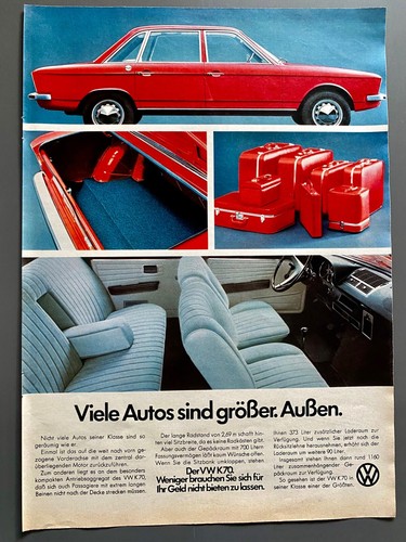 K70 oldtimer limousine - vw,