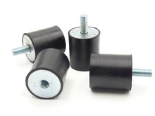 4er Set Puffer Vibrationsdämper passend für Wacker VP 1540 1550 Rüttelplatte