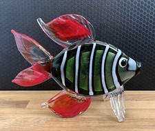 XL Glasfigur Fisch Skulptur