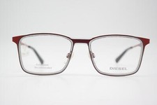 Brille DIESEL DL 5299 Rot Transparent Oval Brillengestell eyeglasses Neu