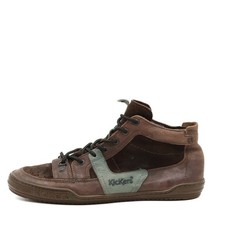 Kickers Herren 317761 Sneaker Braun Leder High Top Classic EU 43