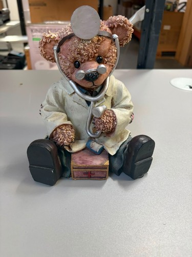 Arzt teddybär spardose - teddybär,