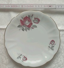 Teller Sammelteller Goldrand Porzellan Blumenmotiv Antik