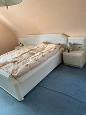 Schlafzimmer komplett, Erle weiß