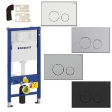 Delta UP 100 Betätigungsplatte Drückerplatte Geberit Vorwandelement Tab-Einwurf