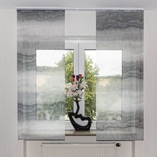 2er Set Schiebegardine