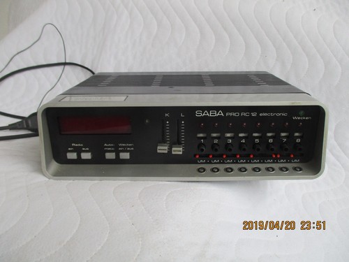 Alter radiowecker saba - radiowecker, pro