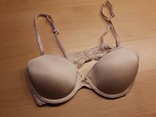 Push up BH mit Bügel  75A nudefarben Lingerie  neuwertig