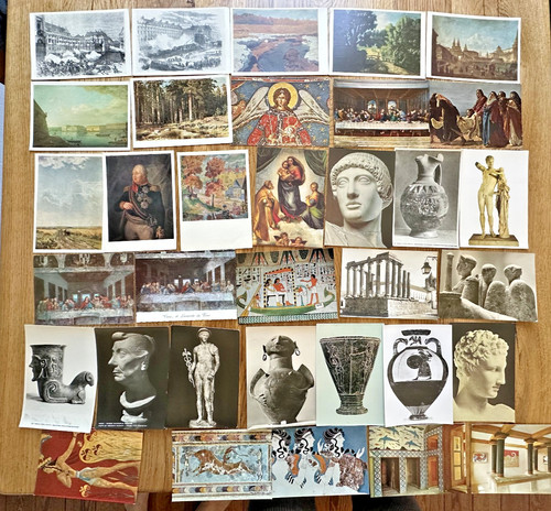 Kunstkarten postkarten - ak,