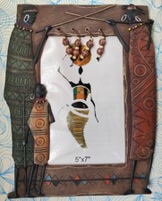 Fotorahmen rechteckig Motiv Afrika Massai  9 x 13 cm