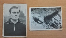 1950 Sammelbild 2x Thams & Garfs Schwimmen Ungeklebt Selten