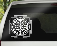 Autoaufkleber Sri Yantra