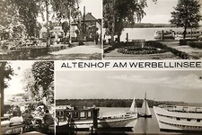 24901 AK Altenhof am Werbellinsee Kr. Eberswalde DDR Rest. Seeblick Anlegestelle