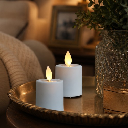 Led mini kerzen mit bewegter - led,