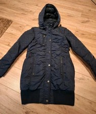 Dreimaster ? dicker dunkelblauer Wintermantel Wasserabweisend Gr.L