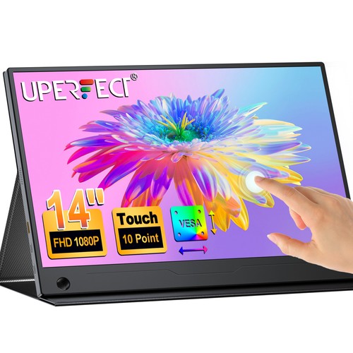 Tragbarer touch monitore - tragbarer,