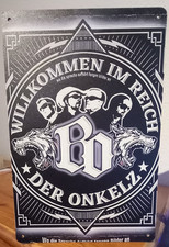 Blechschild Böse Onkelz