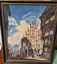 Rarität! Gerahmtes Bild