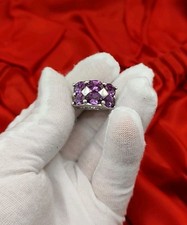 Prächtiger amethyst ring - 💍,