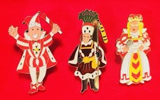Kölner Karneval 3 Pins = Kölner Dreigestirn- Prinz Bauer Jungfrau ohne Jahr
