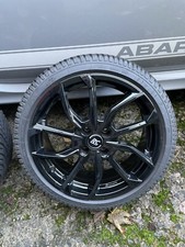 4x RC-DESIGN RC34 schwarz glanz 6.5Jx16 4x98  Fiat Abarth Inkl. Winterbereifung