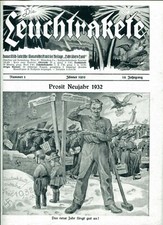 DIE  LEUCHTRAKETE   FREIDENKERZEITSCHRIFT  1932  HEFT  1 - 12   EXTREM  SELTEN !