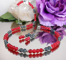 2er SET Crash Glas Perlen