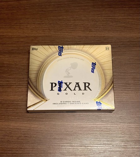 Topps pixar gold hobby - topps, box