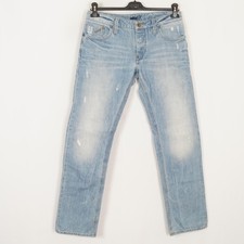 G-STAR RAW ATTACC LOW STRAIGHT Herren Jeans Größe W31 L32 Regular Blau Baumwolle