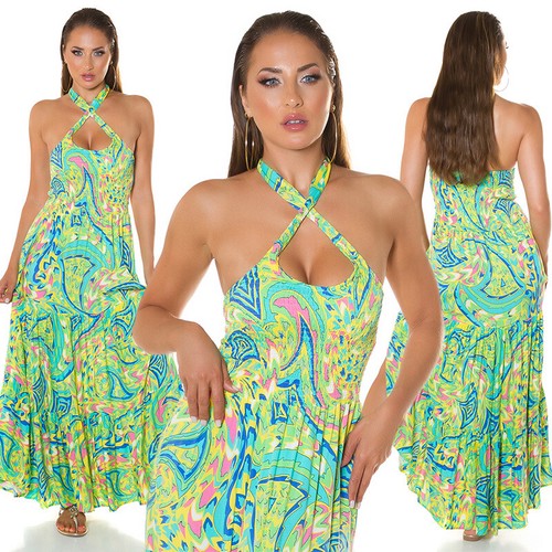 Sommer langes maxikleid für - sommer-langes,