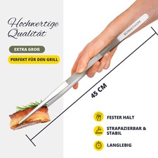 Profi Edelstahl Kochpinzette