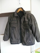 DogNose Jungen Herbst Jacke Gr. 134/140 Farbe: Olive dunkel Parka ähnlich