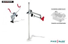Amiaud 65cm Geberstange + 1 Stück 70MM Klemm-Rutenhalter + Lure Holder