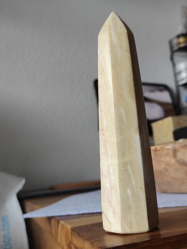 Gelber calcit turm obelisk - gelber,