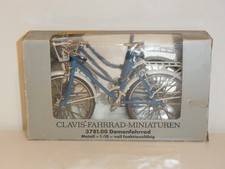 CLAVIS-FAHRRAD-MINIATUREN Damenfahrrad (3781.00) 1:10 in OVP