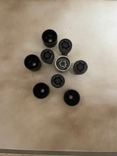 4 x VW Passat Radschrauben Radbolzen mit Felgenschloss und Radschraubenkappen 