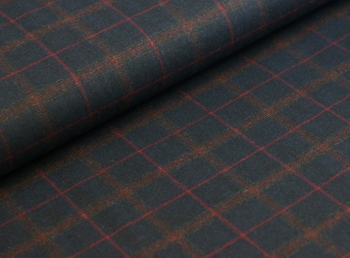 Mantelstoff vintage glencheck - vintage,