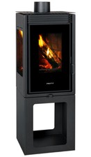 Prity PMV3-TV 11 kW Holzofen | 3 Sichtscheiben für perfektes Flammenbild 🔥