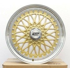 GTP Alufelgen 7x15 4x100 4x108 ET35 VW UP Golf GTI 1 2 3 HONDA  AUDI 80 BMW TÜV