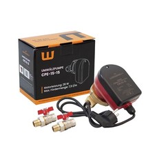 Zirkulationspumpe CPE15-15 Umwälzpumpe Brauchwasserpumpe Trinkwasser 1/2" + Zub.