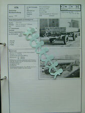 LKW IFA Anh. HW 60.11 2 HD Lübtheen 1988 DDR KFZ-Brief KTA Vorlage f. Zulassung