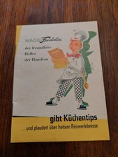 Maggie Fridolin ,der freundliche Helfer der Hausfrau,gibt Küchentips. 