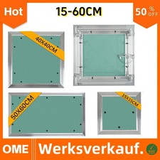Reinigungsklappe Gipsfaserplatten mit AluRahmen Revisionstüre Trockenbau