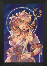 Anime Mädchen mit Schwert