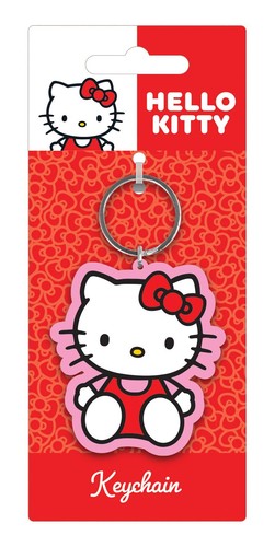 Hello kitty pose keyring - hello,