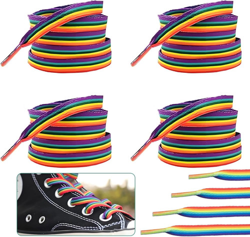 Paar bunte schuhbänder - paar,