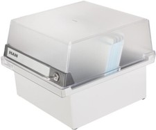 HAN 965-S-631 Karteikasten abschließbar SPECIAL EDITION, DIN A5 quer grau
