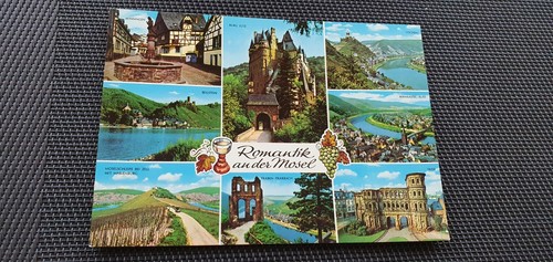 Mosel ungelaufen - ak,